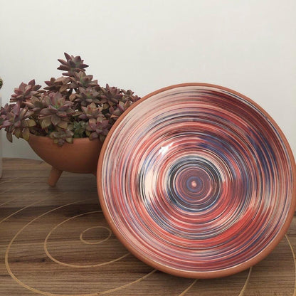 Handmade Ceramic Elevated Cat Bowl: Ergonomic Pet Feeder